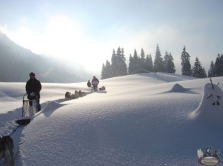 I paesaggi innevati dell'Alta Savoia 
